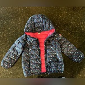 Gap 4t girls puffer jacket